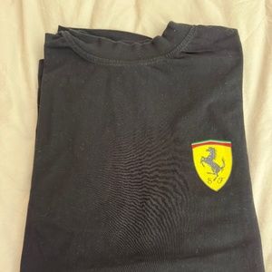 Ferrari Black Tee Shirt